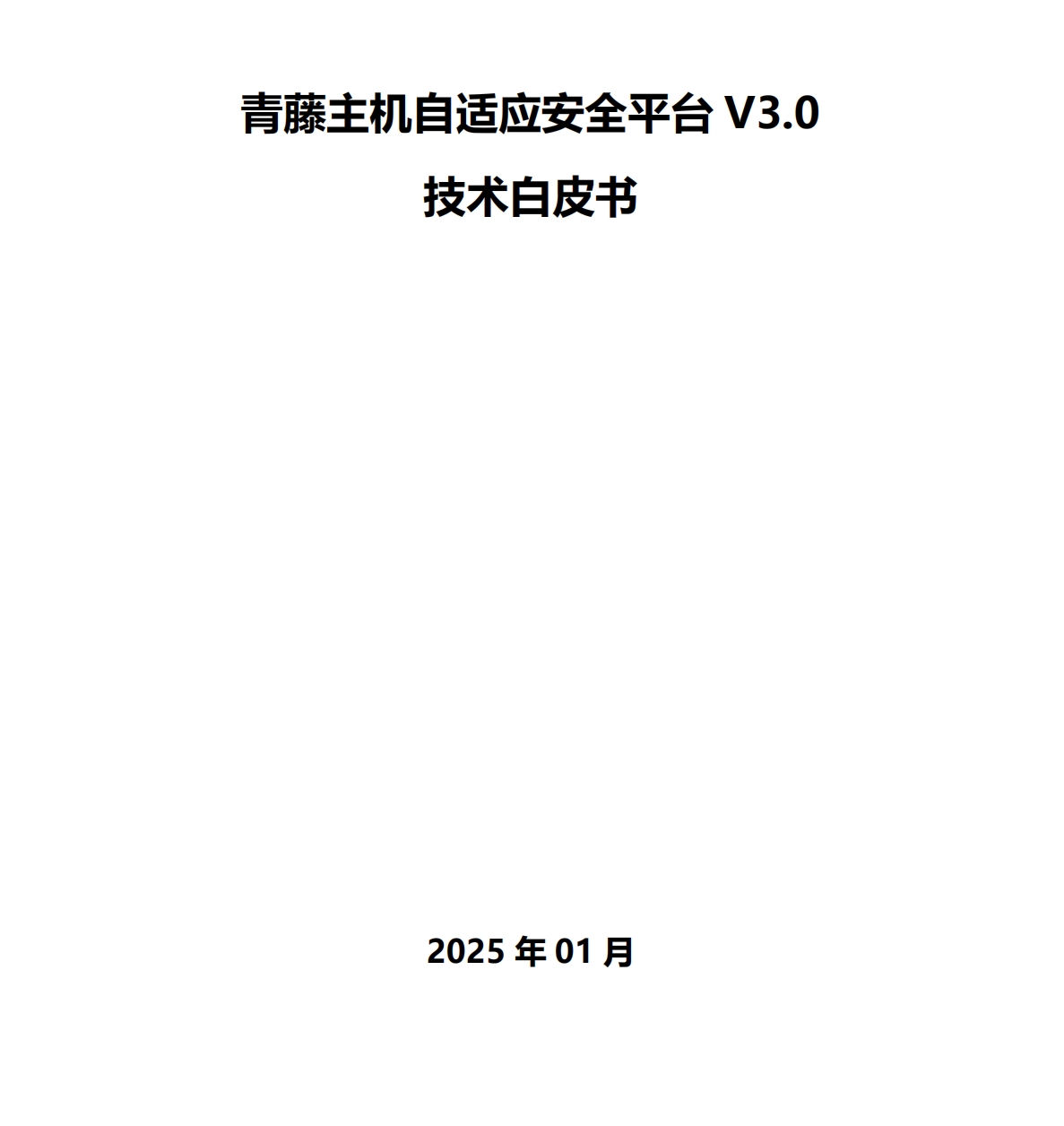 服务器综合防护系统技术白皮书